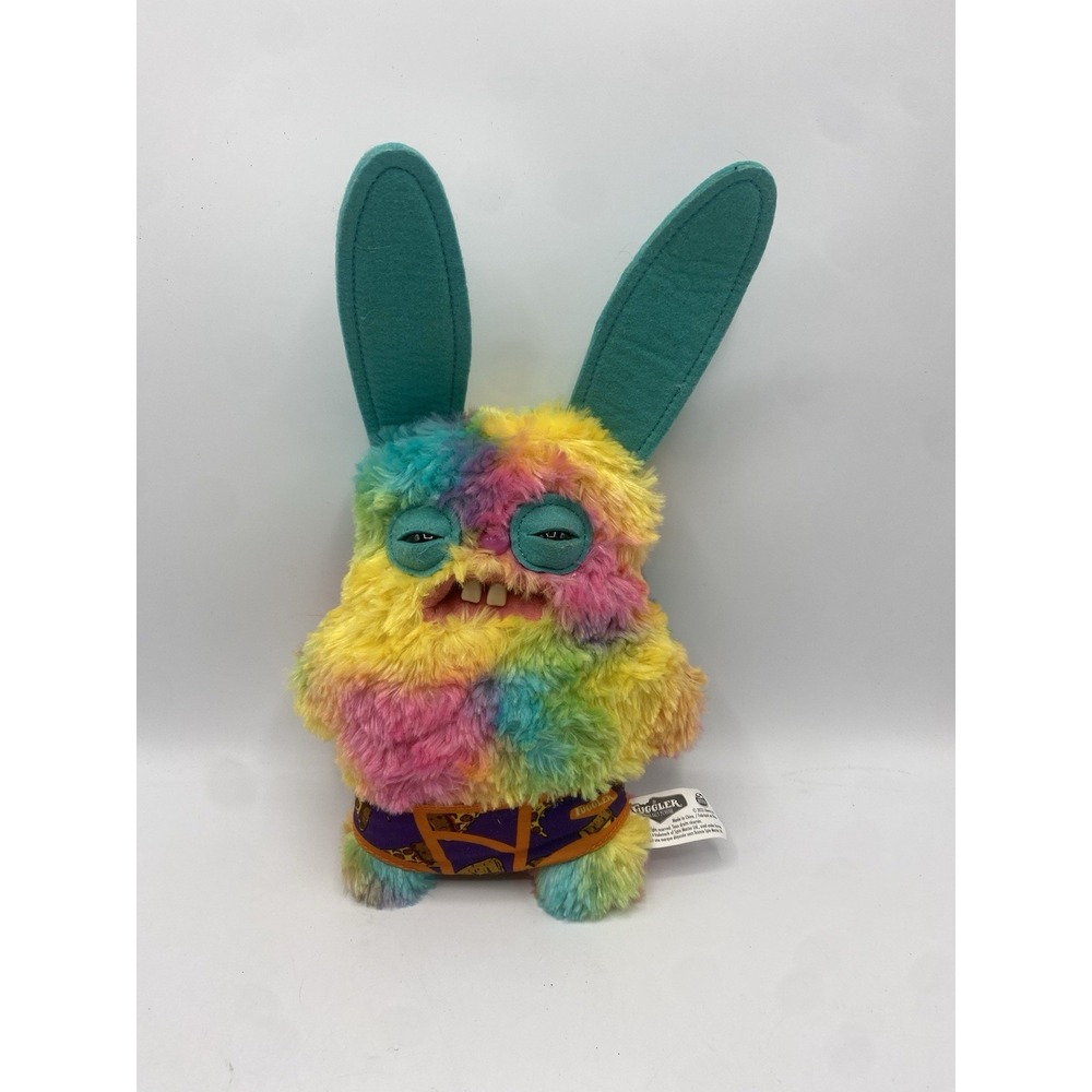 Fuggler‎ Budgie Snuggler Rabid Rabbit Rainbow Tie Dye Pizza Pants Cute Bunny